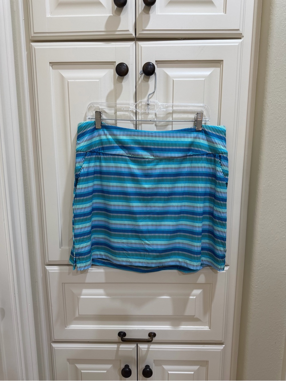 Adidas Blue Striped Women’s Skort